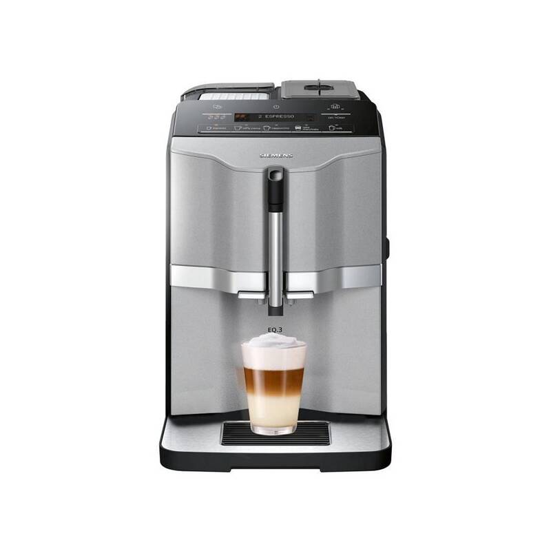 Automatický kávovar Espresso Siemens EQ.3 TI303203RW, 1300 W, 1,4 l / šedá / ZÁNOVNÍ 1300 imagine noua 2022