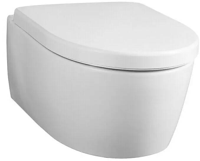 iCon XS závěsné WC Geberit / bílá / bezrámový / 35,5 x 33 x 49 cm 355 imagine noua 2022