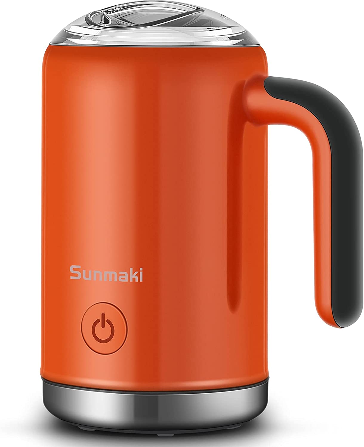 Napěňovač mléka Sunmaki 350 ml / 500 W / oranžová / ZÁNOVNÍ 350 imagine noua 2022 3