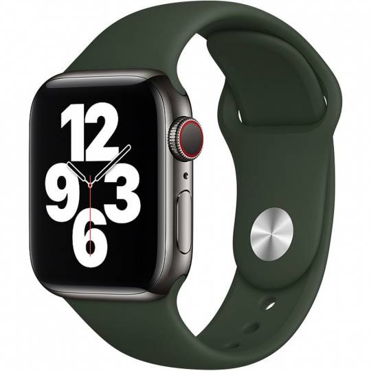Sportovní řemínek pro Apple Watch 40/38 mm / zelená / POŠKOZENÝ OBAL