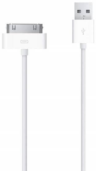 Kabel Apple USB/30-pin, 1m / bílá / POŠKOZENÝ OBAL