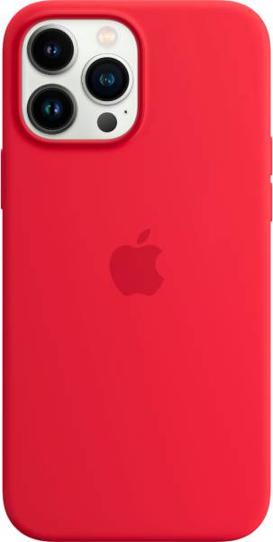 Silikonové pouzdro na Apple iPhone 13 Pro Max s MagSafe / červená / POŠKOZENÝ OBAL