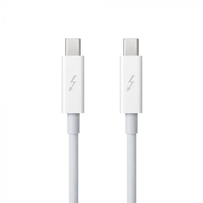 Kabel Apple Thunderbolt 2 m / bílá / POŠKOZENÝ OBAL