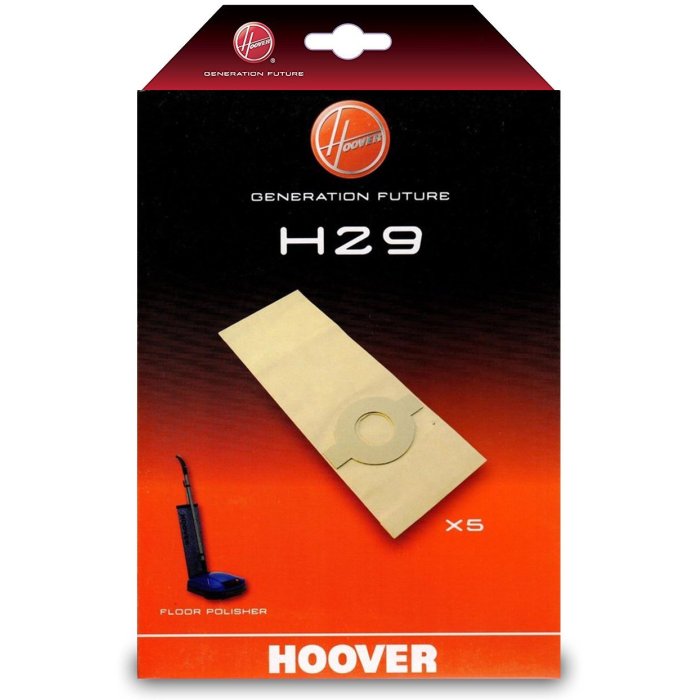 Sáčky do vysavače Hoover H29 / papírové / 5 ks / POŠKOZENÝ OBAL