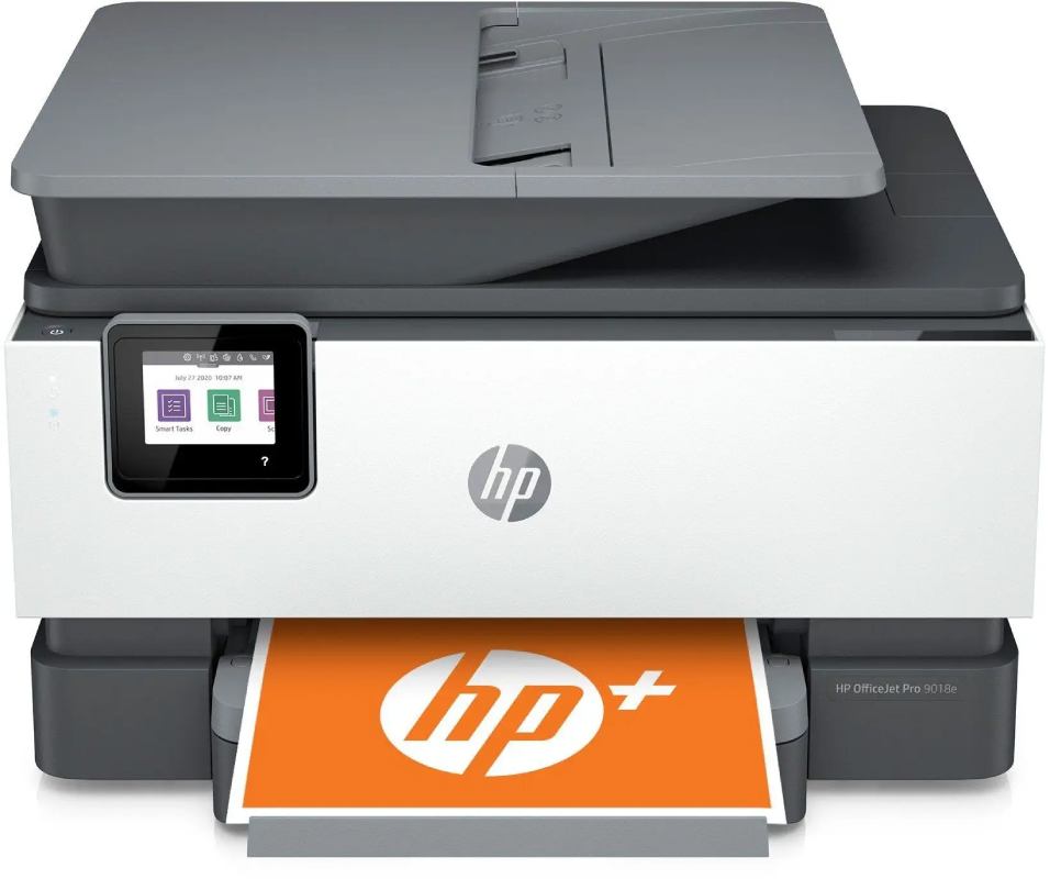 Tiskárna HP OfficeJet Pro 9012e / služba HP+ a Instant Ink / bílá/šedá / POŠKOZENÝ OBAL