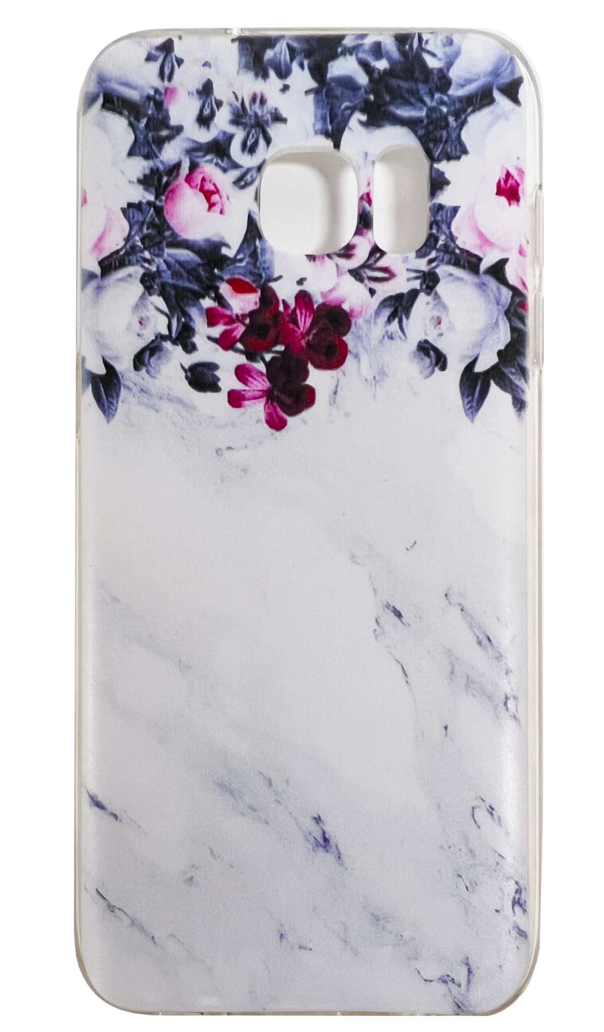 Pouzdro pro Samsung Galaxy S7 Edge / silikon / motiv růže