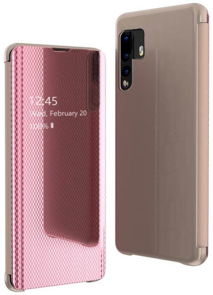 Ochranné flip pouzdro pro Huawei P30 Pro / Rose Gold