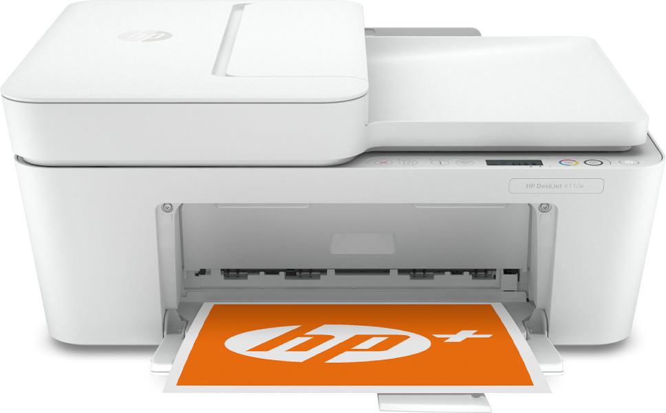 Tiskárna HP DJ Plus 4110e / služba HP+ a Instant Ink / bílá
