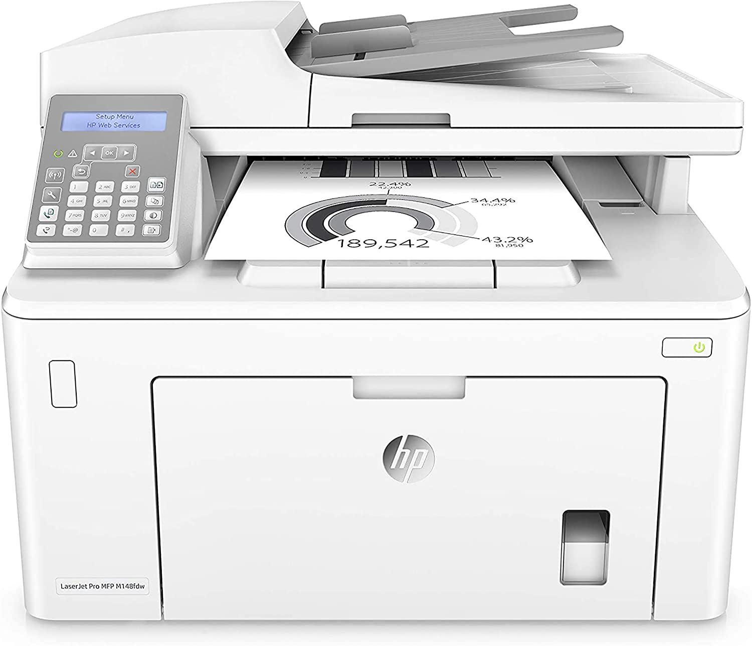 Tiskárna HP LaserJet Pro MFP M148fdw / bílá / ZÁNOVNÍ