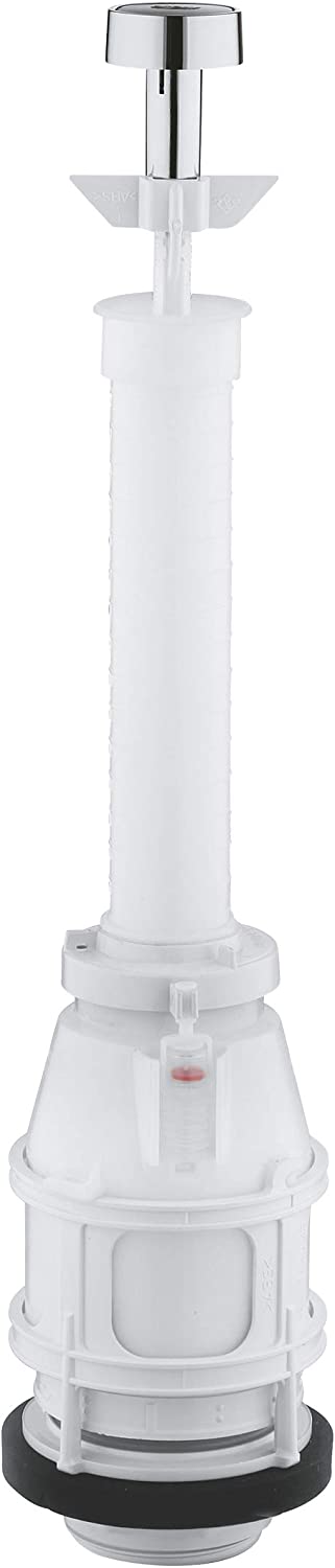 Přerušitelný vypouštěcí ventil SERVO GROHE 37497PI0 / 16 - 35 mm / chromové tlačítko / bílá / POŠKOZENÝ OBAL