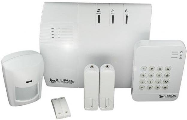 Poplašný systém Lupus-Electronics Lupusec XT1 Starter Pack Smart Home / vnitřní siréna / FTP / email / POŠKOZENÝ OBAL