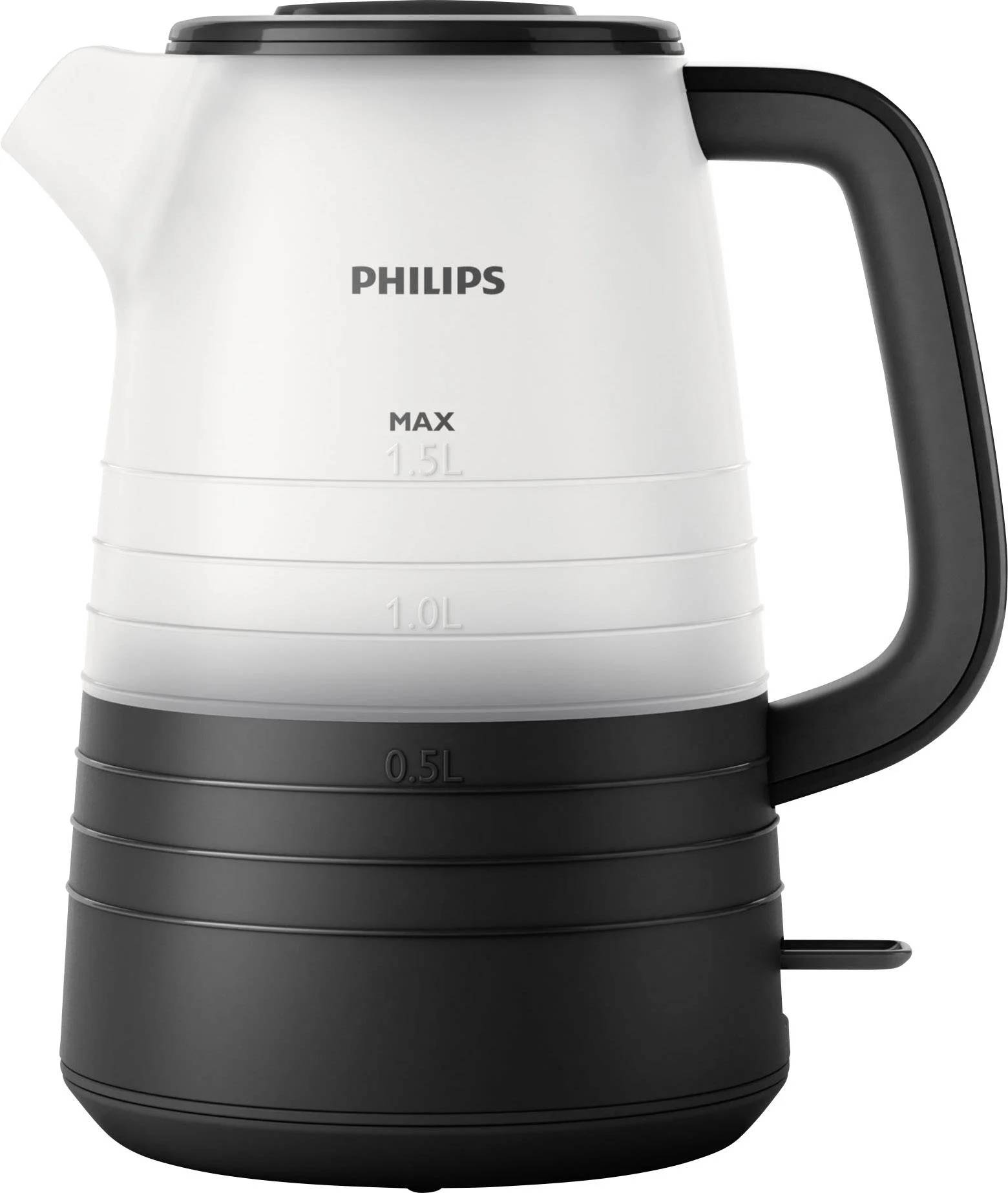 Rychlovarná konvice Philips HD9334/90 / 1,5 l / 2200 W / matná / černá / bílá