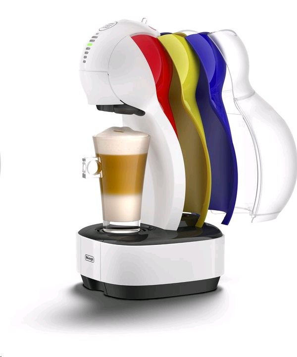 Kapslový kávovar Delonghi Colors EDG 355.W1 / multicolor / 1460 W / 15 bar