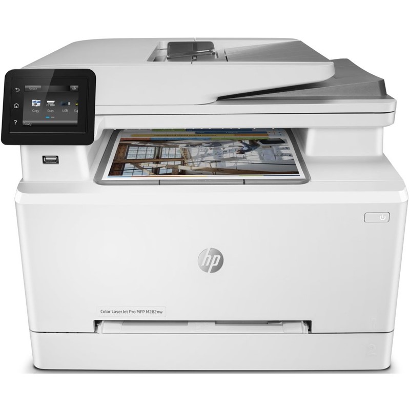 Tiskárna multifunkční HP Color LaserJet Pro MFP M282nw / A4 / 21 str/min / 600 x 600 / manuální duplex / WF / bílá / POŠKOZENÝ OBAL