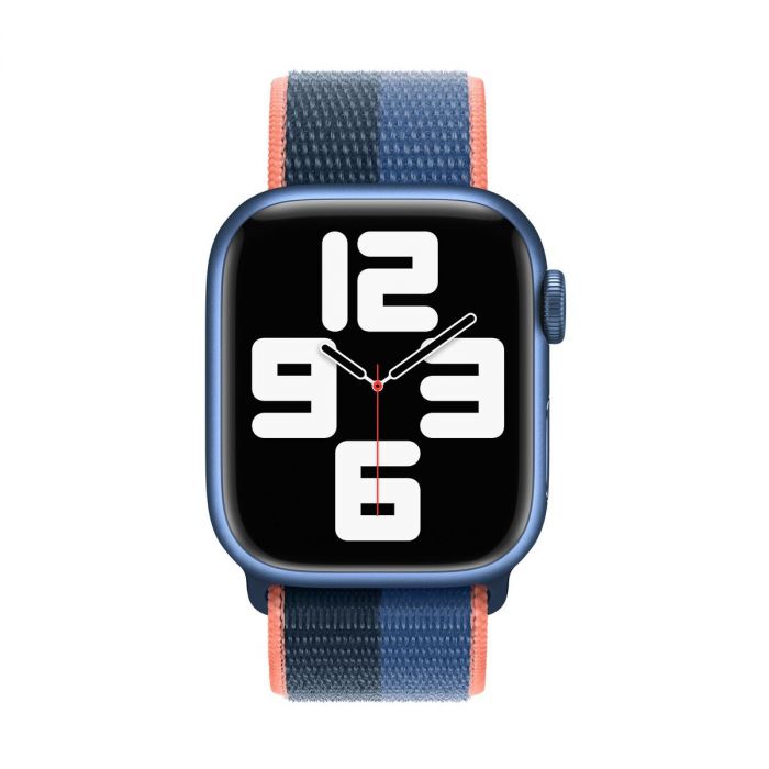 Provlékací sportovní řemínek pro Apple Watch 41 mm / modrá / ROZBALENO