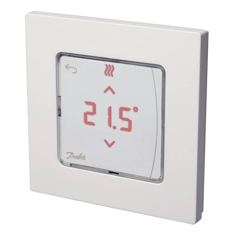 Termostat Danfoss Icon / prostorový termostat 24V / 088U1050 / podomítková montáž / bílá / ZÁNOVNÍ