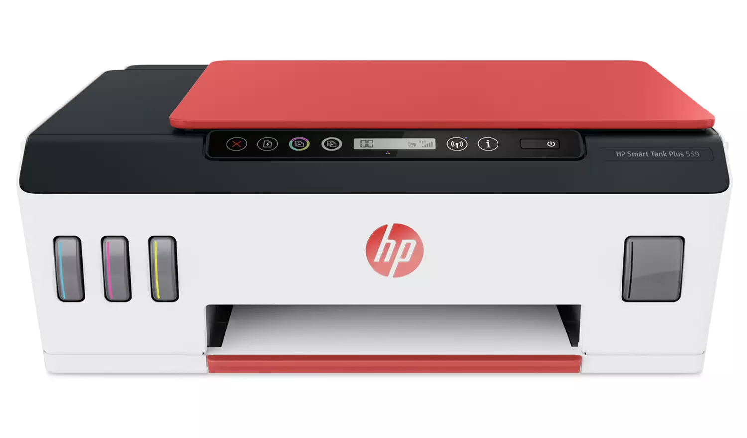 Multifunkční Inkoustová tiskárna HP smart tank plus 559 / 1200 x 1200 DPI / bílá / POŠKOZENÝ OBAL