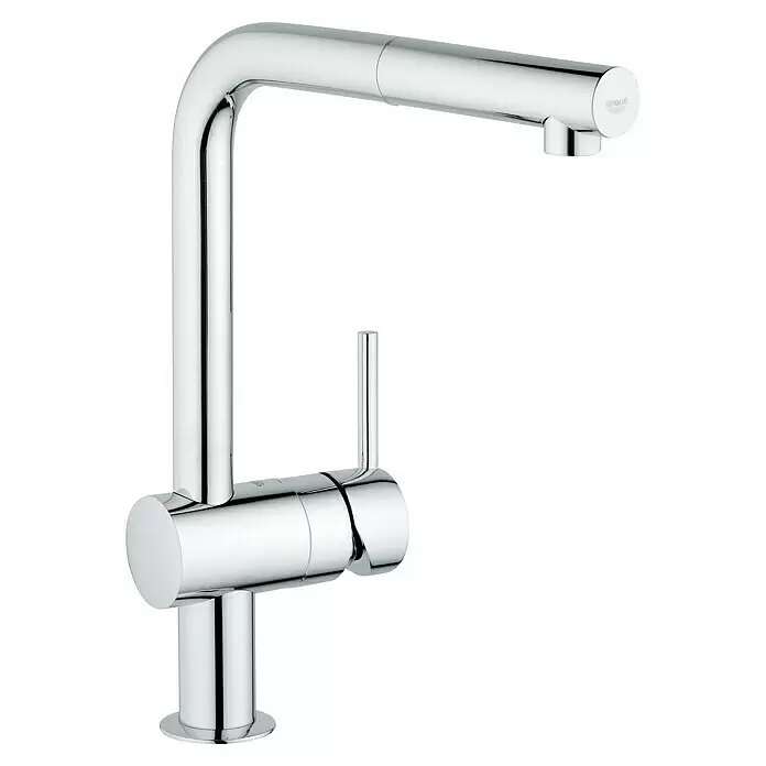 Výsuvná dřezová baterie GROHE Minta 32168000 / jednopáková / chrom