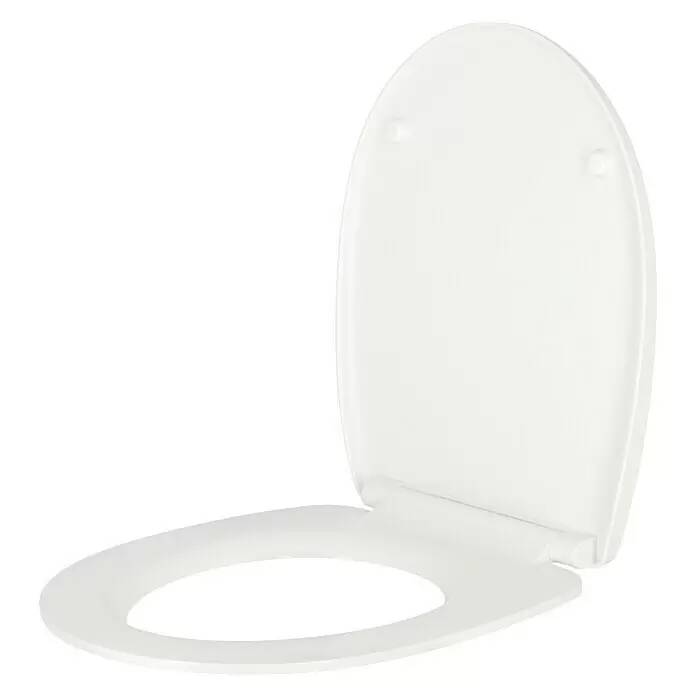 German WC sedátko Fino / duroplast / kov / mechanismus měkkého zavírání / bílá