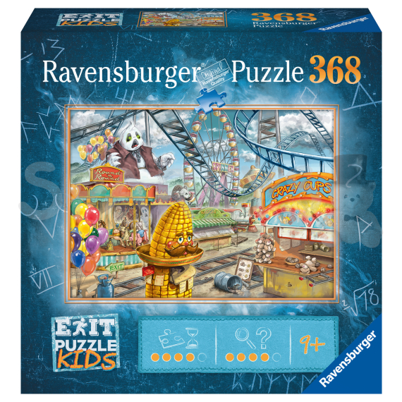 Ravensburger Puzzle Exit KIDS/ Zábavní park / 368 dílků
