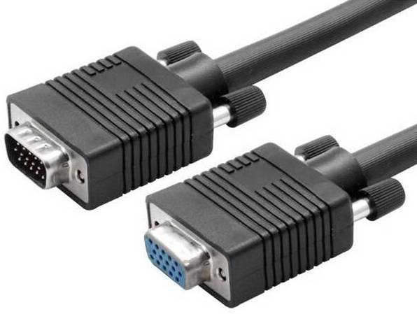 Prodlužovací kabel AQ s konektory VGA / VGA / F/M / 5 m / ROZBALENO