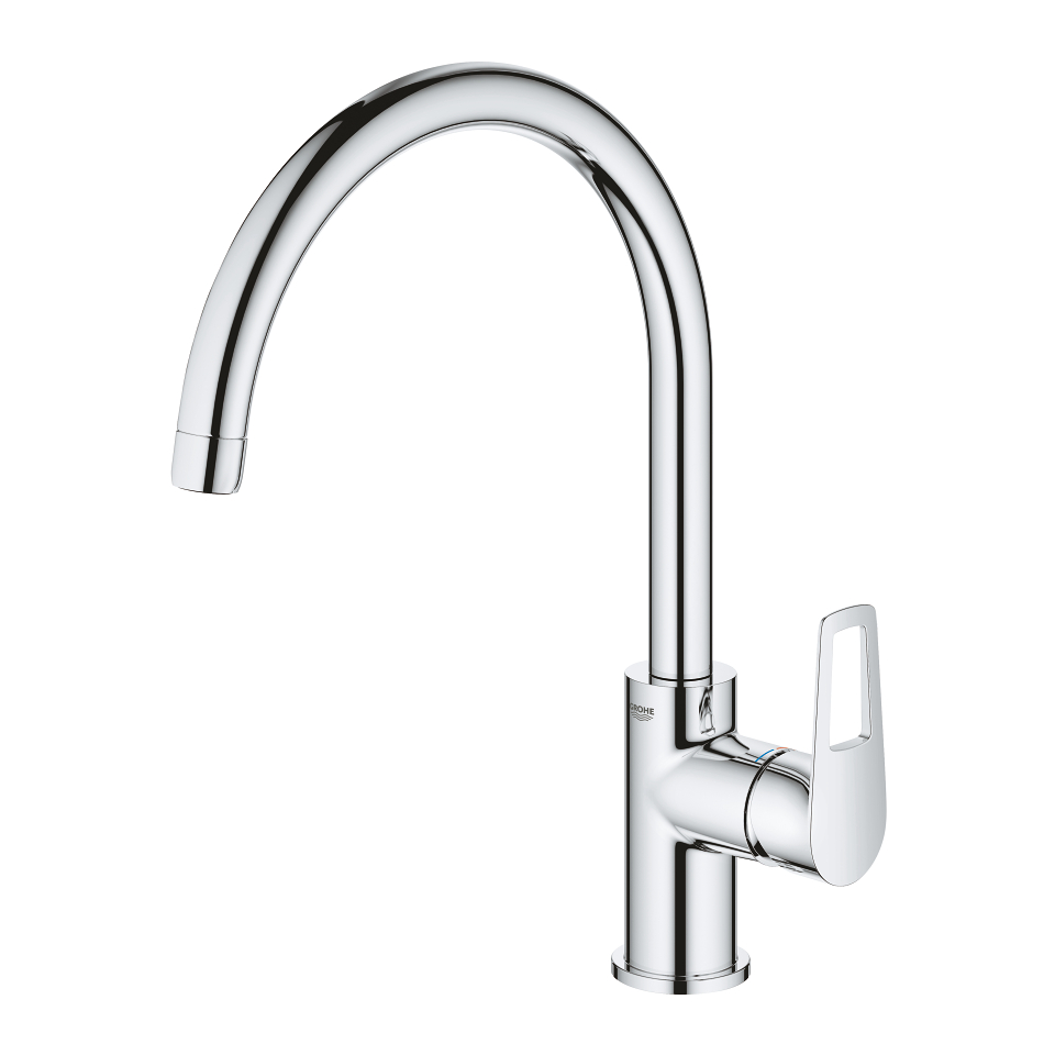 Jednopáková kuchyňská baterie Grohe Start Loop 1/2″ / nerez / 2. JAKOST