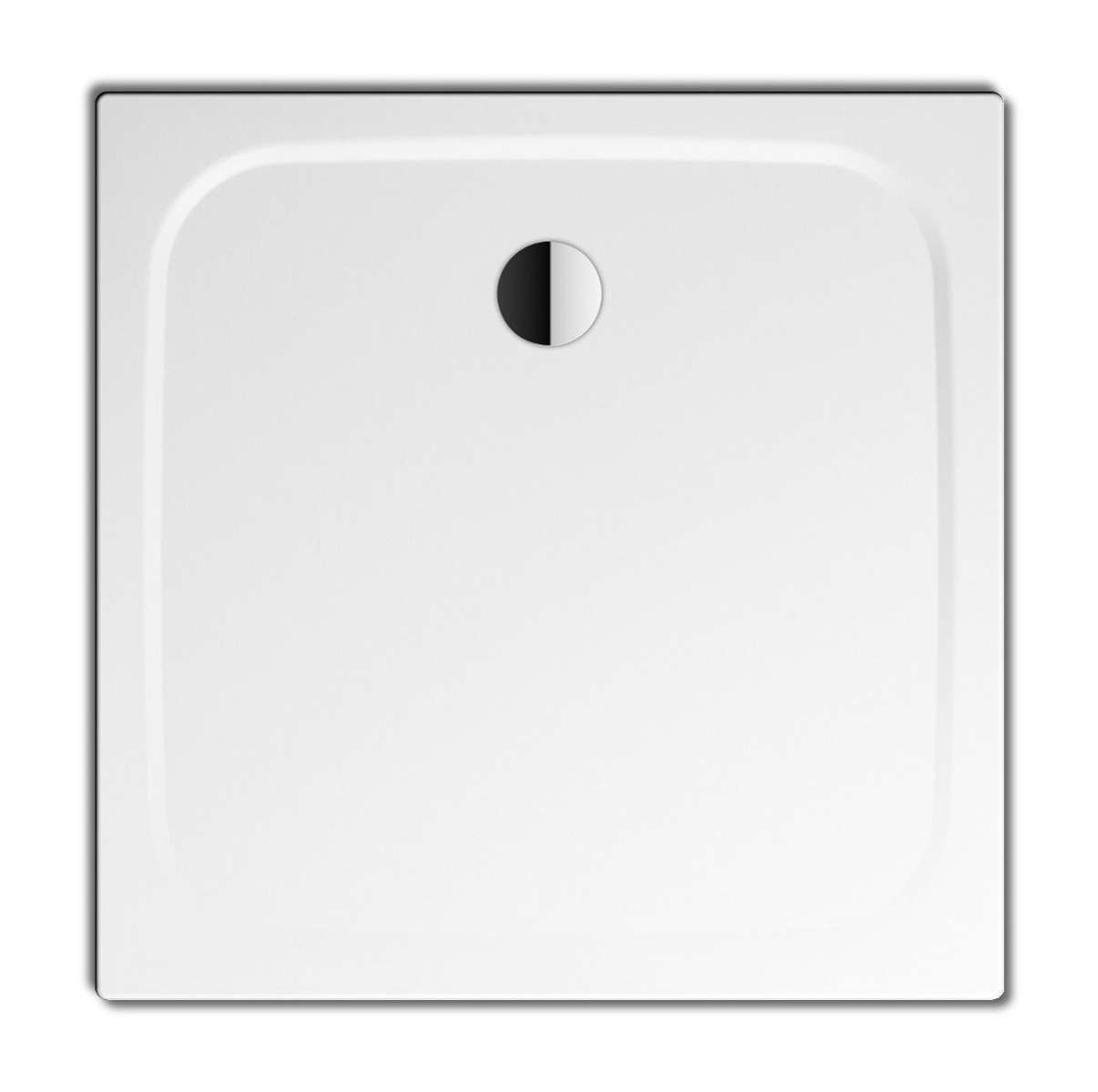 Sprchová vanička Altamira / 90 x 75 x 3,5 cm / akryl / lesklá bílá / POŠKOZENÝ OBAL