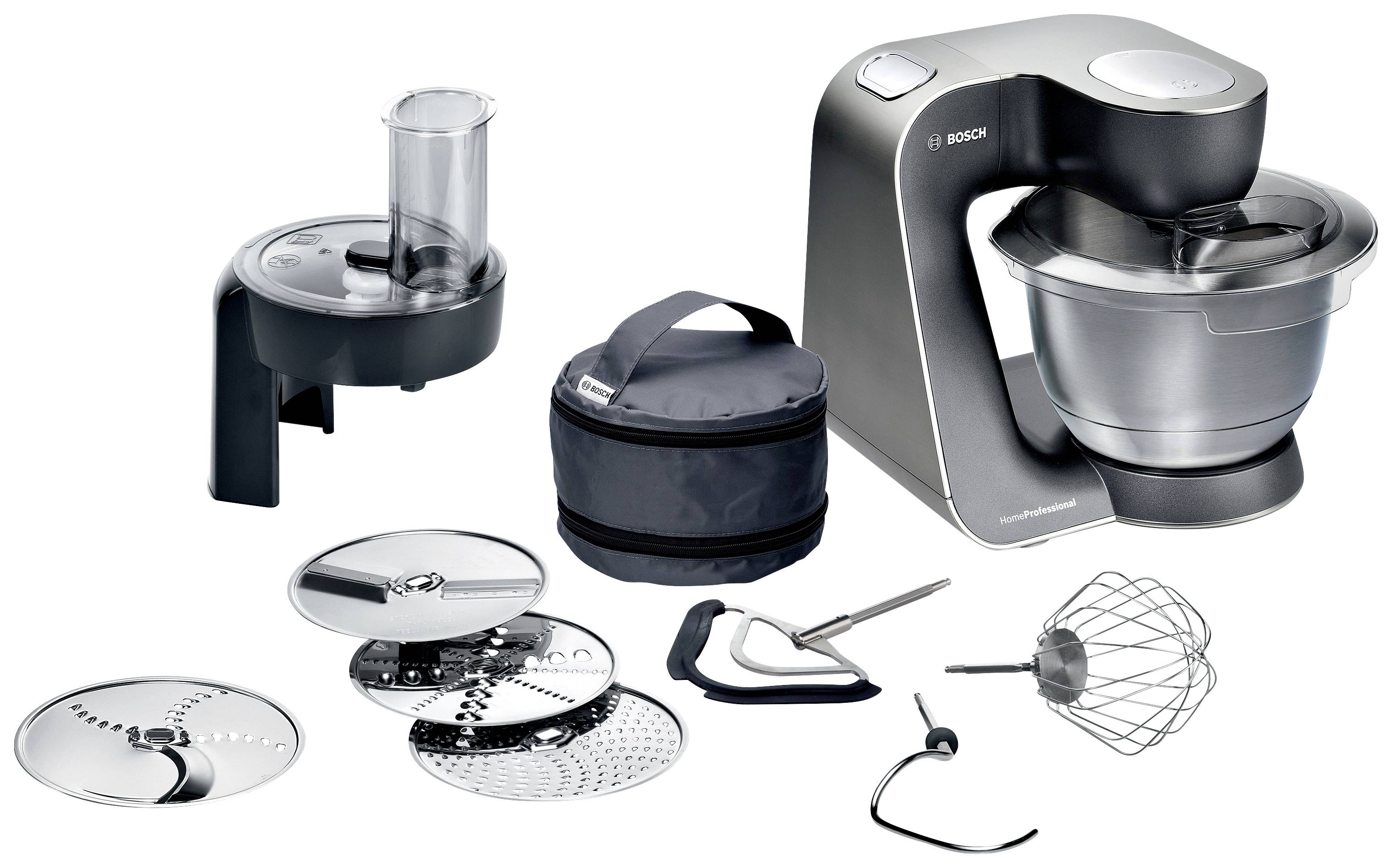 Kuchyňský robot Bosch Home Professional MUM5 / 1000 W / černá / ZÁNOVNÍ