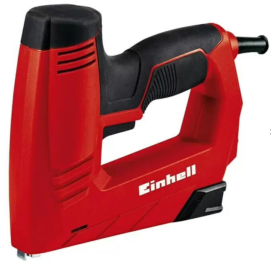 Elektrická sponkovačka Einhell TC-EN 20 E / délka svorek 6 - 14 mm / 20 příklepů/min / červená / ROZBALENO