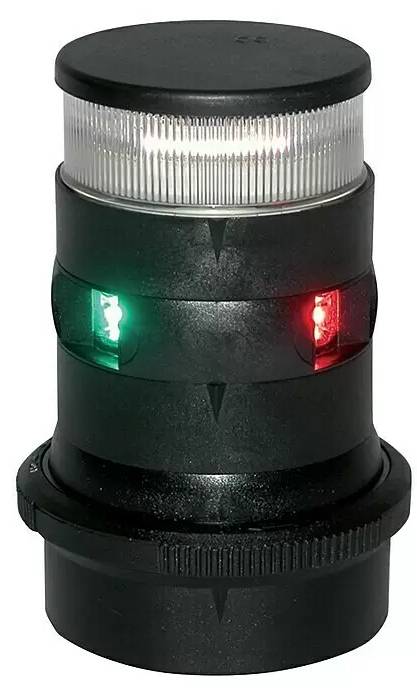 Navigační světlo Aqua Signal S34 / LED / rozsah 2 nm / 12 - 24 V / černá / ROZBALENO