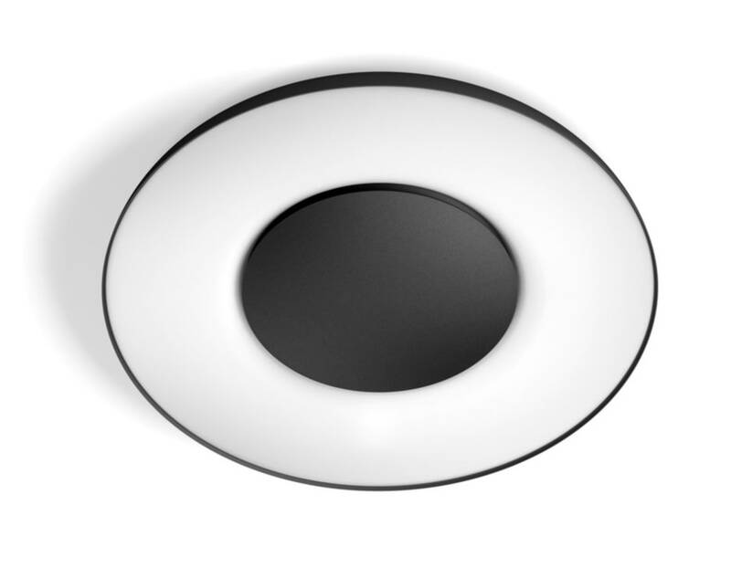 Stropní LED svítidlo Philips Hue White Ambiance / 2350 lm / černá / ROZBALENO