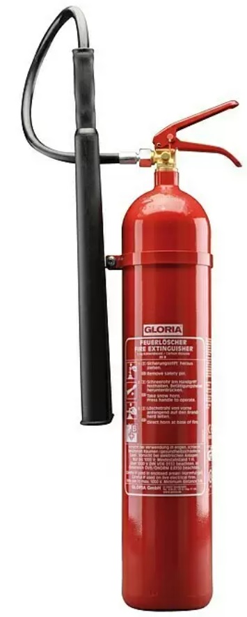 Sněhový hasicí přístroj Gloria KS 5 ST / 5 l / oxid uhličitý