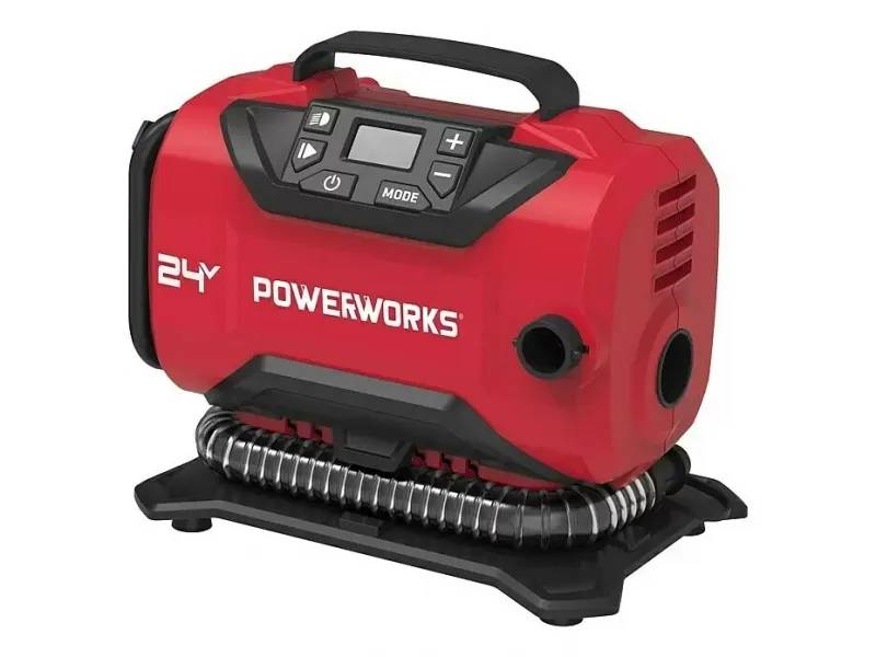 AKU kompresor Powerworks P24MT / 24 V / 11 bar / BEZ AKUMULÁTORU A NABÍJEČKY