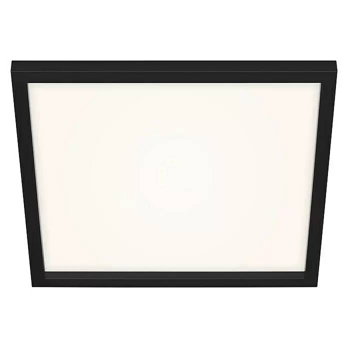 LED panel Briloner Brilon BRI2006-03 / 44,5 x 44,5 x 8 cm / teplá bílá / černá