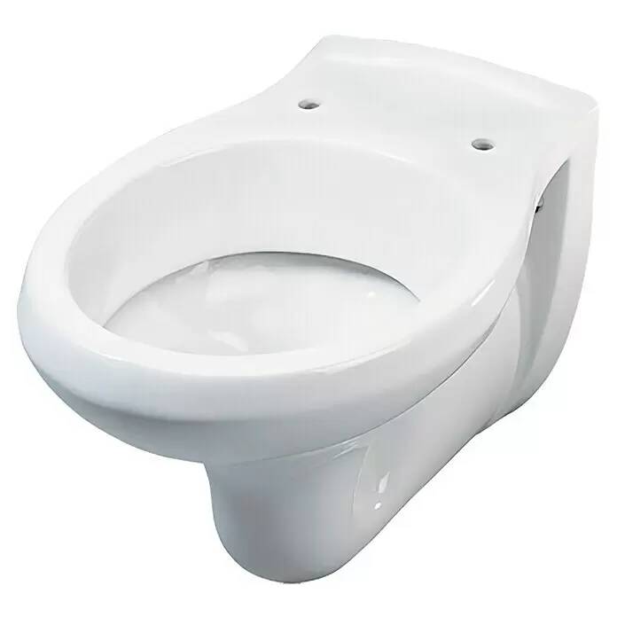 Závěsné WC Simena / Se splachovacím okrajem / bez speciální glazury / forma splachování hluboké / vývod WC horizontální / bílá