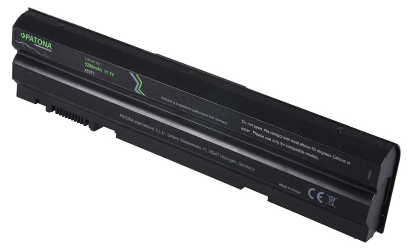 Baterie PATONA pro notebooky Dell Latitude E6420 / 5200 mAh / Li-Ion / 11,1 V / POŠKOZENÝ OBAL