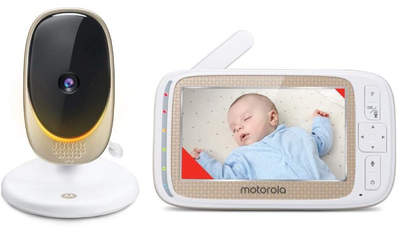 Dětská chůvička Motorola Comfort 60 Connect / 5" (12,7 cm) / dosah až 300 m / bílá