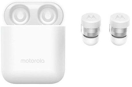 Bezdrátová sluchátka Motorola Vervebuds 120 TWS / výdrž až 15 h / bílá
