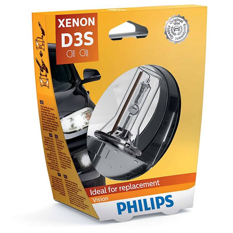Autožárovka Philips Xenon Vision D3S / 42403VIS1 / bílá / POŠKOZENÝ OBAL