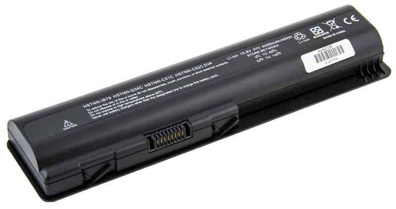 Baterie Avacom (NOHP-G50-N22) pro notebooky HP G50, G60, Pavilion DV6, DV5 series / Li-Ion / 10,8 V / 4400 mAh / černá