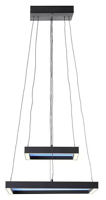 Stropní LED svítidlo Brilliant Icarus / 180 x 50 x 50 cm / ocel / černá