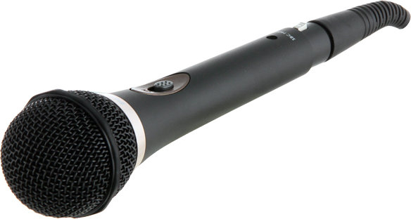 Kabelový mikrofon Philips SBCMD650/00 / délka kabelu 5 m / černá / POŠKOZENÝ OBAL