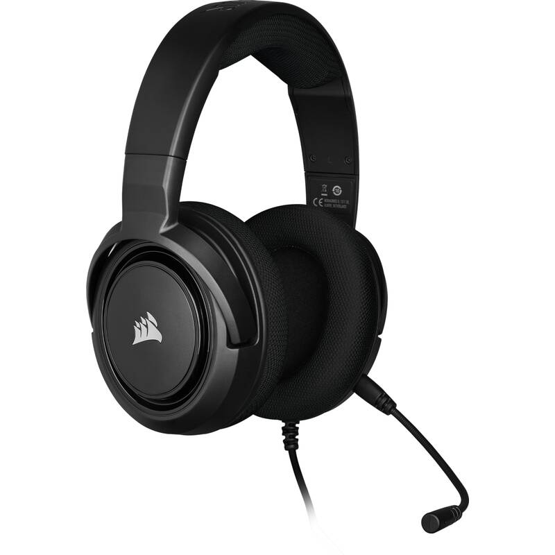Herní headset Corsair HS35 / 113 dB / černá / ROZBALENO