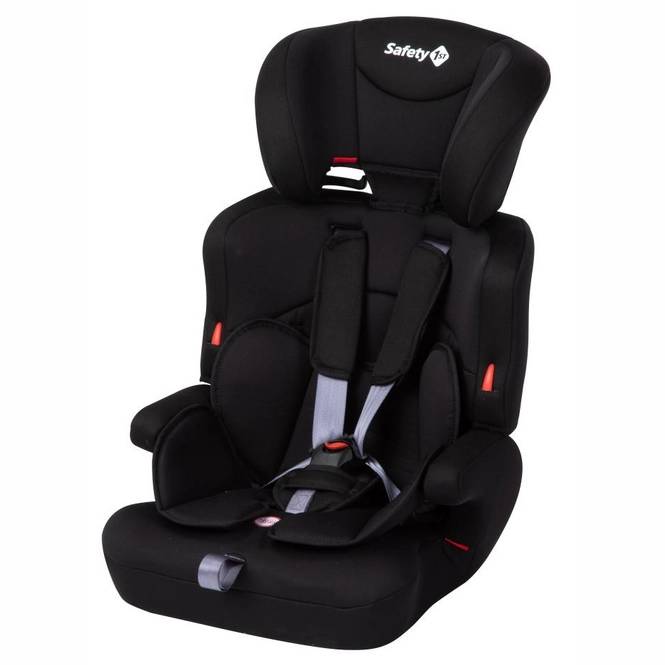 Dětská autosedačka Bebeconfort Safety 1st / 9 - 36 kg / 5-bodový pás / černá / POŠKOZENÝ OBAL