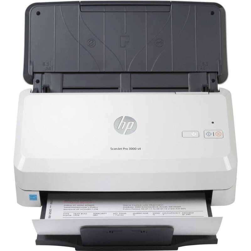 Skener HP ScanJet Pro 3000 s4 / 600 DPI / rychlost až 40 str./min./ bílá/šedá / POŠKOZENÝ OBAL