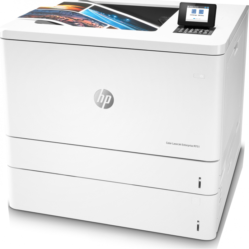 Multifunkční laserová tiskárna HP Color LaserJet Enterprise M751dn / rychlost tisku 41/41 str./min. / bílá / POŠKOZENÝ OBAL