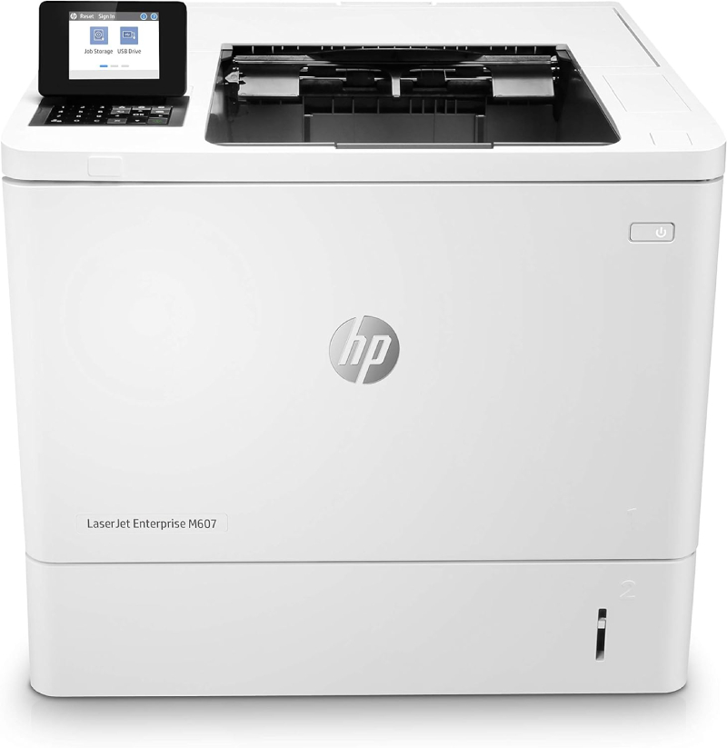 Multifunkční laserová tiskárna HP LaserJet Enterprise M607n / rychlost tisku až 55 str./min. / bílá / POŠKOZENÝ OBAL