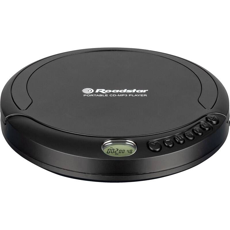Discman Roadstar PCD-498MP / CD / CD-R / CD-RW / MP3 / WMA / černá / ZÁNOVNÍ