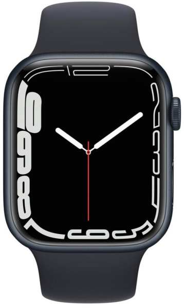 Chytré hodinky Apple Watch Series 7 / 41 mm / 32 GB / GPS + Cellular / Midnight / ZÁNOVNÍ