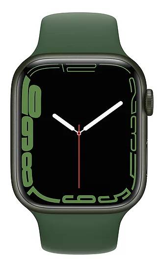 Chytré hodinky Apple Watch Series 7 / 45 mm / 32 GB / GPS + Cellular / Green / ROZBALENO